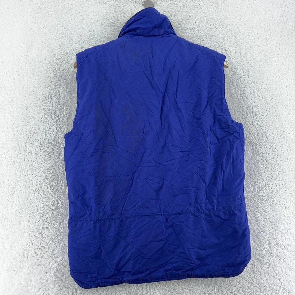 Vintage Patagonia Vest Mens Small‎ Blue Purple Teal Puffy Outdoor Zip Retro 90s